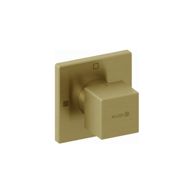 Kludi DECUS 2-Wege-Umstellung Brushed Gold - Sanitärzubehör Kludi DECUS 2-Wege-Umstellung Brushed Gold - Sanitärzubehör