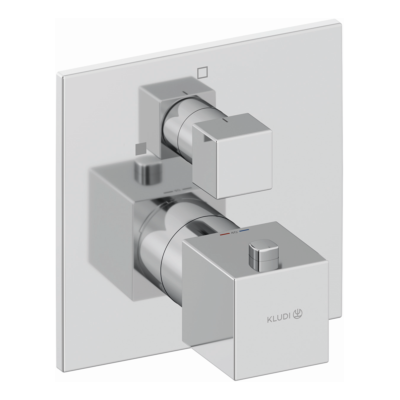 Kludi DECUS Brause-Thermostatarmatur 548850575 Unterputz, Feinbau-Set, mit Funktionseinheit chrom Kludi DECUS Brause-Thermostatarmatur 548850575 Unterputz, Feinbau-Set, mit Funktionseinheit chrom