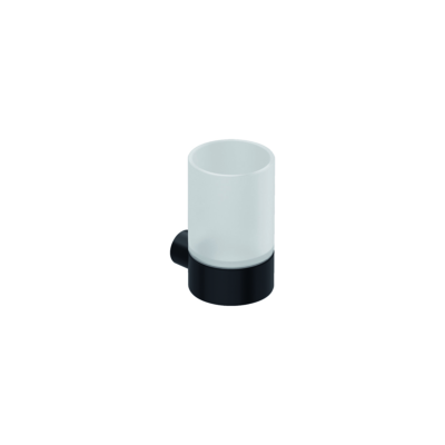 Kludi VELA R Glashalter - Wandmontage, Matt Schwarz Kludi VELA R Glashalter - Wandmontage, Matt Schwarz