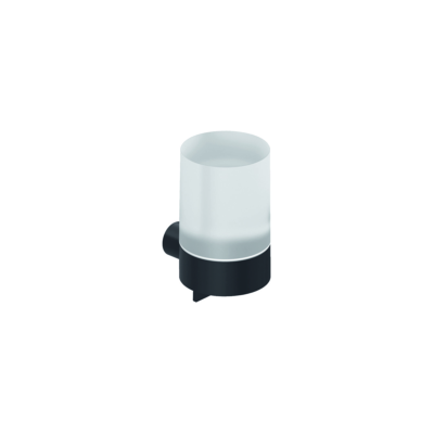 Kludi VELA R Glas-Seifenspender - Wandmontage 150ml Schwarz Kludi VELA R Glas-Seifenspender - Wandmontage 150ml Schwarz