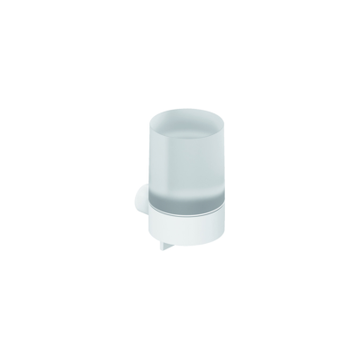 Kludi VELA R Glas-Seifenspender mattweiß - Seifenspender Kludi VELA R Glas-Seifenspender mattweiß - Seifenspender