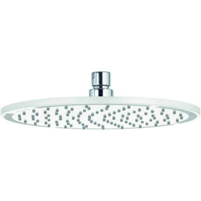 Kludi A-qa Kopfbrause 6432591-00 weiß/chrom, 250 mm, flach, rund, ohne Brausearm Kludi A-qa Kopfbrause 6432591-00 weiß/chrom, 250 mm, flach, rund, ohne Brausearm