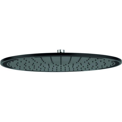 Kludi A-qa Kopfbrause 6434087-00 400mm, ohne Brausearm, mattschwarz/chrom Kludi A-qa Kopfbrause 6434087-00 400mm, ohne Brausearm, mattschwarz/chrom