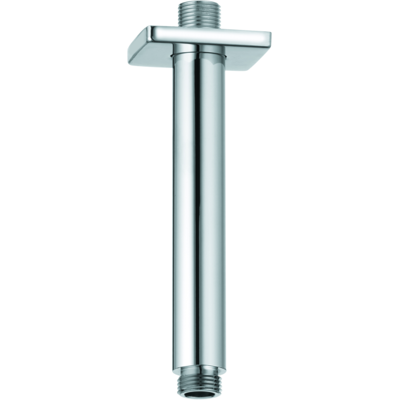 Kludi A-QA Deckenablauf - Kopfbrause - 150mm Ausladung - Quadratische Rosette Kludi A-QA Deckenablauf - Kopfbrause - 150mm Ausladung - Quadratische Rosette