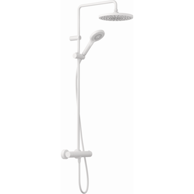 Kludi DIVE Dive X 3S Thermostat-Dual-Shower-System 6906753-00 mit Handbrause, weiß matt Kludi DIVE Dive X 3S Thermostat-Dual-Shower-System 6906753-00 mit Handbrause, weiß matt