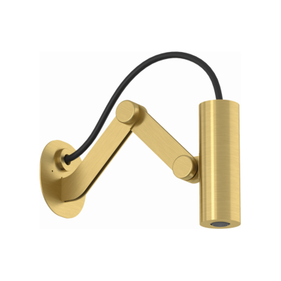 Kludi ASANA Tubeflex Mini-Kopfbrause 69210N0-00 Verstellbar Wandmontage Brushed Gold PVD Kludi ASANA Tubeflex Mini-Kopfbrause 69210N0-00 Verstellbar Wandmontage Brushed Gold PVD