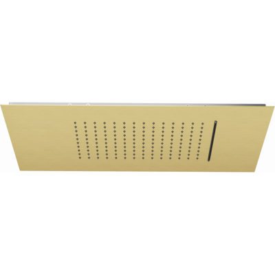 Kludi ASANA Kopfbrause 69450N0-00 600 x 300 mm Regen & Wasserfall Brushed Gold PVD Kludi ASANA Kopfbrause 69450N0-00 600 x 300 mm Regen & Wasserfall Brushed Gold PVD