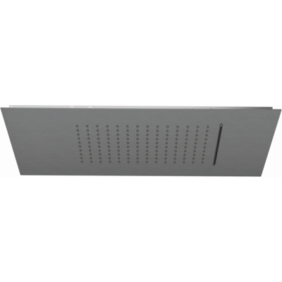 Kludi ASANA Kopfbrause 69450N2-00 600 x 300 mm Regen & Wasserfall Brushed Gunmetal PV Kludi ASANA Kopfbrause 69450N2-00 600 x 300 mm Regen & Wasserfall Brushed Gunmetal PV