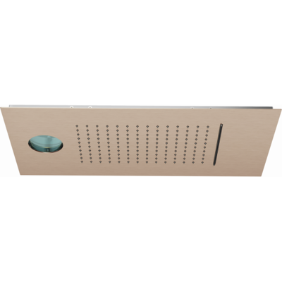 Kludi ASANA Kopfbrause 69460N1-00 60x30 cm, Waterfall SummerRain/AmbienceLight Brushed Bronze Kludi ASANA Kopfbrause 69460N1-00 60x30 cm, Waterfall SummerRain/AmbienceLight Brushed Bronze