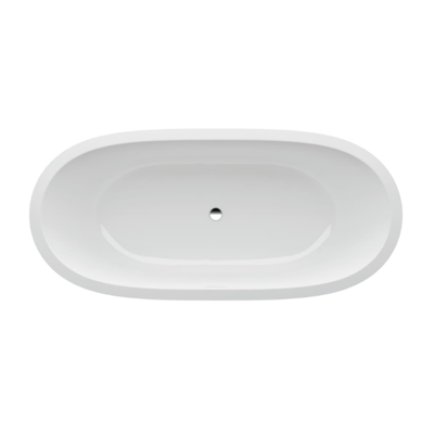 LAUFEN Mineralbadewanne - 1780x820x460mm, Weiß, Mineralguss, Einbau LAUFEN Mineralbadewanne - 1780x820x460mm, Weiß, Mineralguss, Einbau