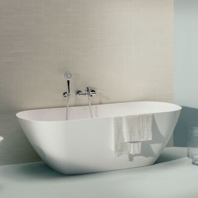 Laufen freistehende Badewanne - Gelcoat, Glänzende Oberfläche, 290L Kapazität - Badewanne Laufen freistehende Badewanne - Gelcoat, Glänzende Oberfläche, 290L Kapazität - Badewanne