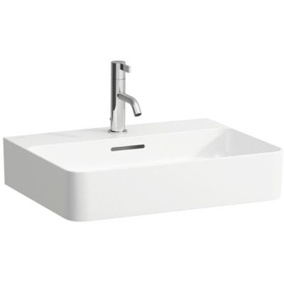 Laufen H816282 Aufsatzwaschtisch - Wandhängend, 1 Hahnloch, Überlauf, Weiß Matt Laufen H816282 Aufsatzwaschtisch - Wandhängend, 1 Hahnloch, Überlauf, Weiß Matt