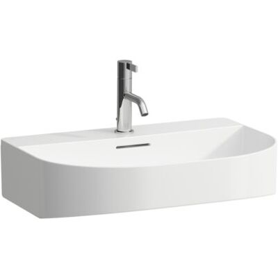 Laufen Sonar Weiß Wandwaschbecken mit 3 Hahnlöchern Laufen Sonar Weiß Wandwaschbecken mit 3 Hahnlöchern