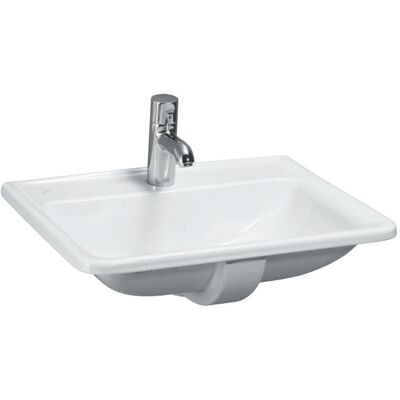 Laufen Pro A Einbauwaschtisch - 1 Hahnloch, Überlauf, 560x440 mm Laufen Pro A Einbauwaschtisch - 1 Hahnloch, Überlauf, 560x440 mm