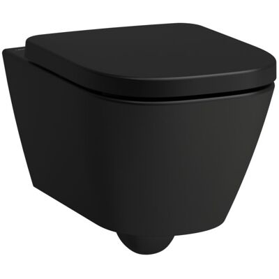 Laufen Meda Wand-WC H8201107160001 36x54cm, spülrandlos, schwarz matt Laufen Meda Wand-WC H8201107160001 36x54cm, spülrandlos, schwarz matt