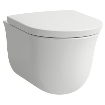 Laufen H820851 Wand-WC - Ohne Spülrand, Weiß, LCC Laufen H820851 Wand-WC - Ohne Spülrand, Weiß, LCC