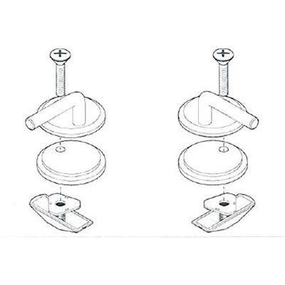 LAUFEN WC-Sitz Scharnier - Universalpassend LAUFEN WC-Sitz Scharnier - Universalpassend
