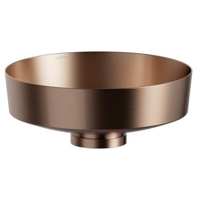 Laufen RIVO Waschtisch-Schale H512RO41531121 400x400x147 mm, ohne Hahnloch, Ohne Überlauf, Farbe: Kupfer gebürstet Laufen RIVO Waschtisch-Schale H512RO41531121 400x400x147 mm, ohne Hahnloch, Ohne Überlauf, Farbe: Kupfer gebürstet