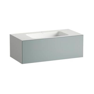 Laufen FOLIO Waschplatz H580FO45211111 1004x500x350 mm, m. Arm-bank 1 Hl. o.Ül. Fossilgrau Laufen FOLIO Waschplatz H580FO45211111 1004x500x350 mm, m. Arm-bank 1 Hl. o.Ül. Fossilgrau