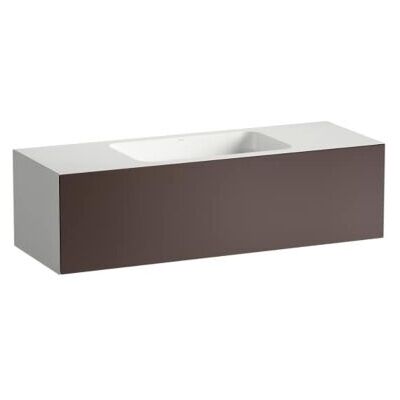Laufen FOLIO Waschplatz H580FO55231121 1254x450x350 mm, ohne Armaturenbank, ohne Hahnloch, ohne Überlauf, Farbe: Schattenerde Laufen FOLIO Waschplatz H580FO55231121 1254x450x350 mm, ohne Armaturenbank, ohne Hahnloch, ohne Überlauf, Farbe: Schattenerde