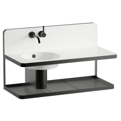 Laufen STEEL19 Waschplatz H580ST60001091 1000x490x590 mm, ohne Hahnloch, weiß Laufen STEEL19 Waschplatz H580ST60001091 1000x490x590 mm, ohne Hahnloch, weiß