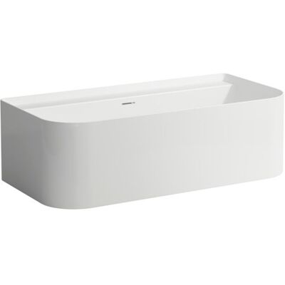 Laufen Sonar Badewanne - Mineralguss, Vorwand, 1600x815mm, Weiß Laufen Sonar Badewanne - Mineralguss, Vorwand, 1600x815mm, Weiß