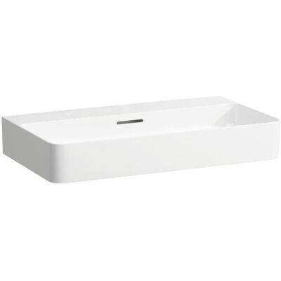 Laufen VAL Wandwaschbecken - 750x420mm, Weiß, Ohne Hahnloch Laufen VAL Wandwaschbecken - 750x420mm, Weiß, Ohne Hahnloch