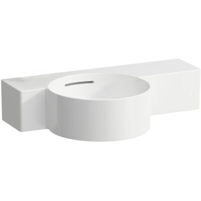 Laufen H815283 Wandwaschbecken - Ohne Hahnloch, Überlauf, 550x315mm, Weiß Laufen H815283 Wandwaschbecken - Ohne Hahnloch, Überlauf, 550x315mm, Weiß