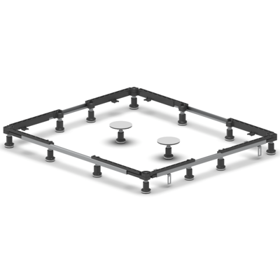 mabo Sanitec Montagerahmen EVO1200 101391 für Duschwannen von 700 x 700 mm bis 1250 x 1250 mm mabo Sanitec Montagerahmen EVO1200 101391 für Duschwannen von 700 x 700 mm bis 1250 x 1250 mm