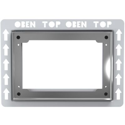 Mepa Einbaurahmen Typ II 421904 chrom Mepa Einbaurahmen Typ II 421904 chrom