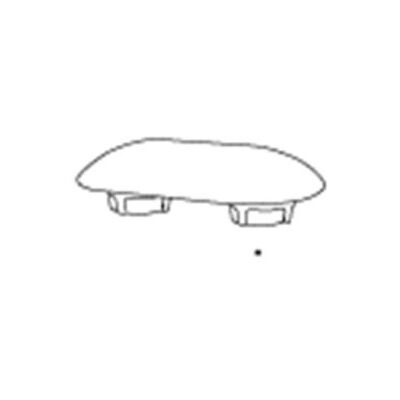 Pressalit A4001 - Ovaler WC-Sitzpuffer - Grau Pressalit A4001 - Ovaler WC-Sitzpuffer - Grau
