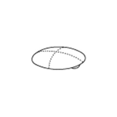 Pressalit A4013 Ovaler Sitzring-Puffer - WC-Teil Pressalit A4013 Ovaler Sitzring-Puffer - WC-Teil