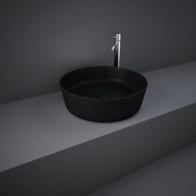 RAK Feeling Rundwaschbecken 42cm Schwarz Matt – Waschbecken RAK Feeling Rundwaschbecken 42cm Schwarz Matt – Waschbecken