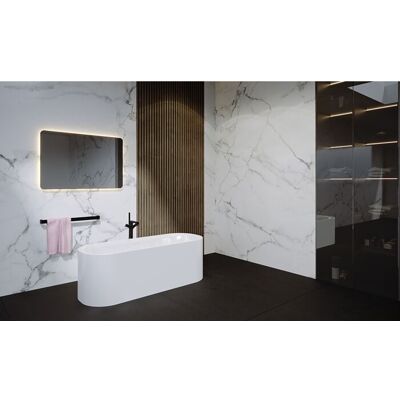 RIHO Sanitär GmbH Riho Devotion Free freistehende Badewanne B095001005 weiß, 180x71cm, ohne Füllfunktion, mit Acyrl-Schürze RIHO Sanitär GmbH Riho Devotion Free freistehende Badewanne B095001005 weiß, 180x71cm, ohne Füllfunktion, mit Acyrl-Schürze