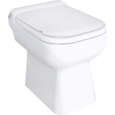 SFA Stand-WC SaniCompact Luxe 0004 weiss, mit Anschlussmöglichkeit für Waschtisch SFA Stand-WC SaniCompact Luxe 0004 weiss, mit Anschlussmöglichkeit für Waschtisch