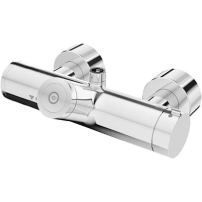 Schell Vitus Batteriebetrieb Thermostat Dusche - Chrom Schell Vitus Batteriebetrieb Thermostat Dusche - Chrom