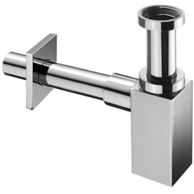 Schell Quad Design-Siphon - Chrom - Messing & Kunststoff - DIN 274 Schell Quad Design-Siphon - Chrom - Messing & Kunststoff - DIN 274