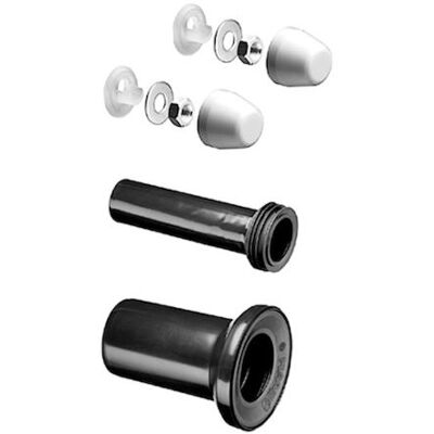 Schell WC Zu- und Ablaufset - Ø 90 mm, 225 mm Rohr Schell WC Zu- und Ablaufset - Ø 90 mm, 225 mm Rohr