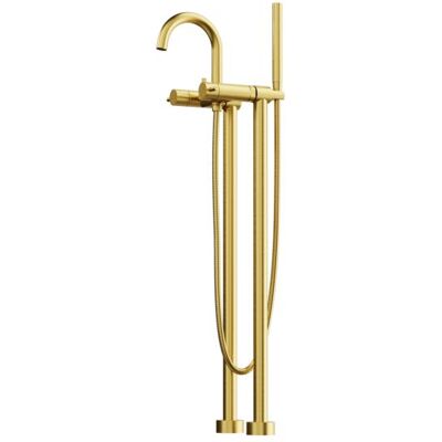 Steinberg Modell 100 Serie Badarmatur - Geborstet Gold Steinberg Modell 100 Serie Badarmatur - Geborstet Gold