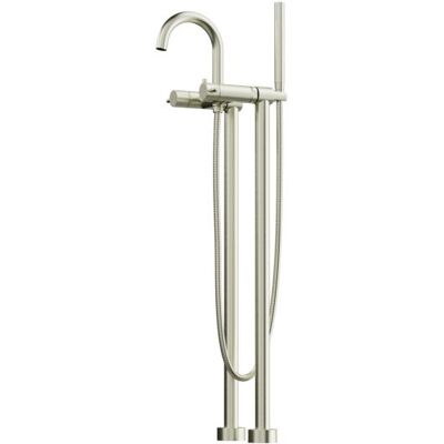 Steinberg Modell 100 Wandmontage Gebürsteter Nickel Wannenmischer Steinberg Modell 100 Wandmontage Gebürsteter Nickel Wannenmischer
