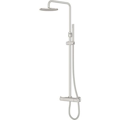 Steinberg Gmbh - Duschsystem Serie 100 - Nickel gebürstet - Regendusche Steinberg Gmbh - Duschsystem Serie 100 - Nickel gebürstet - Regendusche