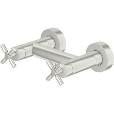 Steinberg Serie 250 Duscharmatur - Aufputzmontage - Nickel gebürstet Steinberg Serie 250 Duscharmatur - Aufputzmontage - Nickel gebürstet