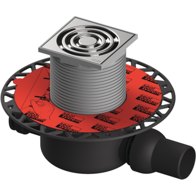 TECEdrainpoint S 120 Ablaufset 3601200 100x100mm, DN50, Norm, Universalflansch TECEdrainpoint S 120 Ablaufset 3601200 100x100mm, DN50, Norm, Universalflansch