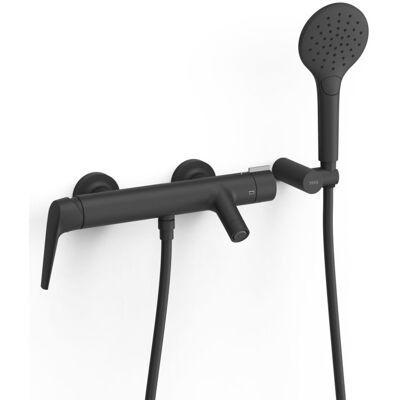 Tres Armaturen Tres Fuji Wannenarmatur - Matt Schwarz - Badewannenarmatur Tres Armaturen Tres Fuji Wannenarmatur - Matt Schwarz - Badewannenarmatur