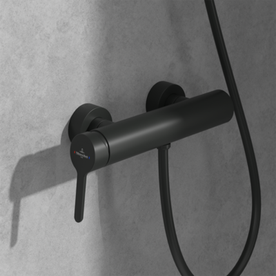Villeroy und Boch Skyla Duscharmatur TVS116004000K5 Messing, Matt Black Villeroy und Boch Skyla Duscharmatur TVS116004000K5 Messing, Matt Black