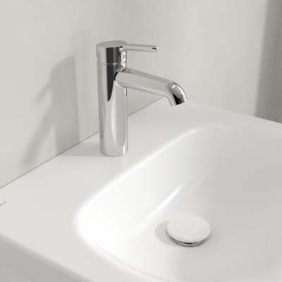 Villeroy und Boch Skyla Waschtischarmatur TVW11600200061 Messing, Kaltstart, Chrom Villeroy und Boch Skyla Waschtischarmatur TVW11600200061 Messing, Kaltstart, Chrom