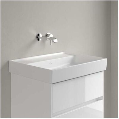 Villeroy & Boch Collaro Waschbecken - Rechteck, Stone White, 600x470 mm Villeroy & Boch Collaro Waschbecken - Rechteck, Stone White, 600x470 mm