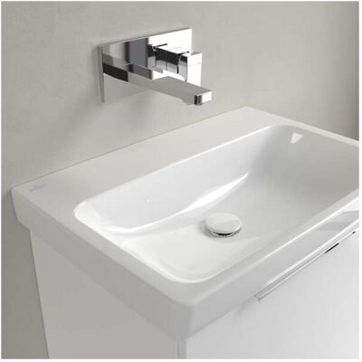 Villeroy und Boch Architectura Waschbecken 4A876801 650 x 445 x 165 mm, Weiß Alpin, ohne Überlauf Villeroy und Boch Architectura Waschbecken 4A876801 650 x 445 x 165 mm, Weiß Alpin, ohne Überlauf