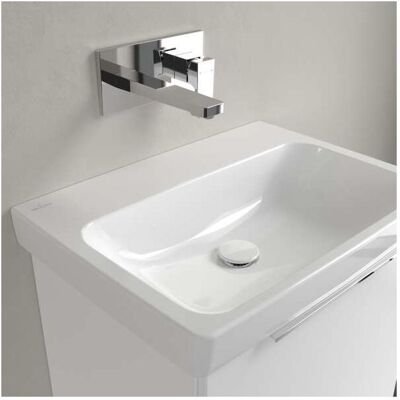 Villeroy und Boch Architectura Waschbecken 4A876FT2 600 x 445 x 165 mm, Weiß Alpin AntiBac CeramicPlus, ohne Überlauf, Unterseite geschliffen Villeroy und Boch Architectura Waschbecken 4A876FT2 600 x 445 x 165 mm, Weiß Alpin AntiBac CeramicPlus, ohne Überlauf, Unterseite geschliffen