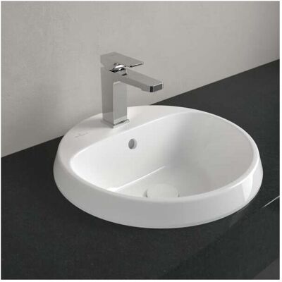 Villeroy & Boch Architectura Rundwaschbecken - Mit Überlauf, 1 Hahnloch Villeroy & Boch Architectura Rundwaschbecken - Mit Überlauf, 1 Hahnloch
